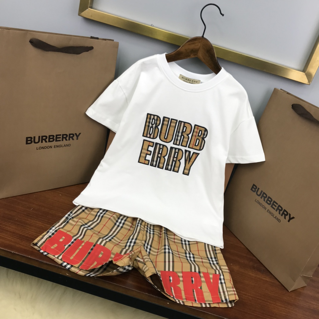 Burberry 2022 New Fashion Children T-shirt