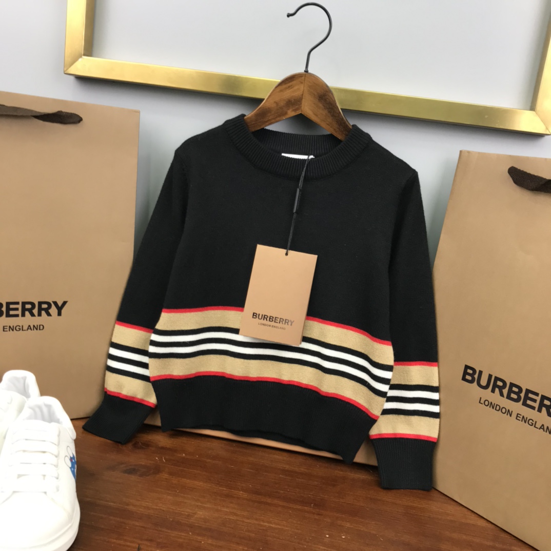 Burberry 2022 New Fashion Children Sweater