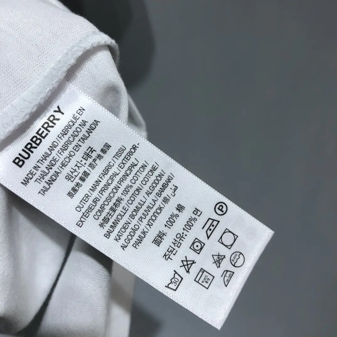 BURBERRY 2022 new Demon embroidery T-shirt