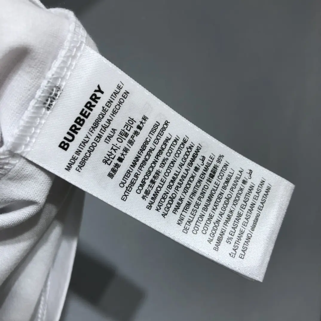 BURBERRY 2022 new Demon embroidery T-shirt