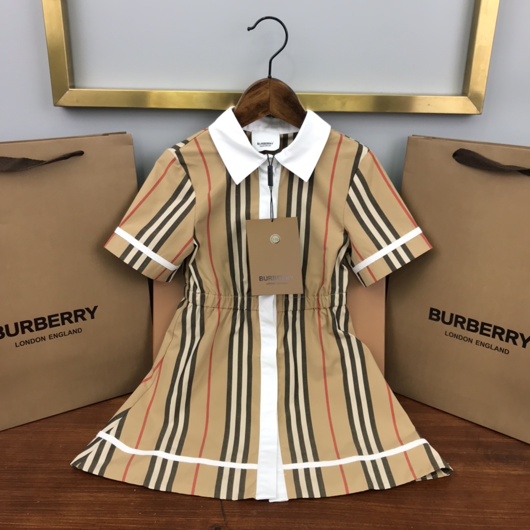 Burberry 2022 New Classic Fashion Girl Dress