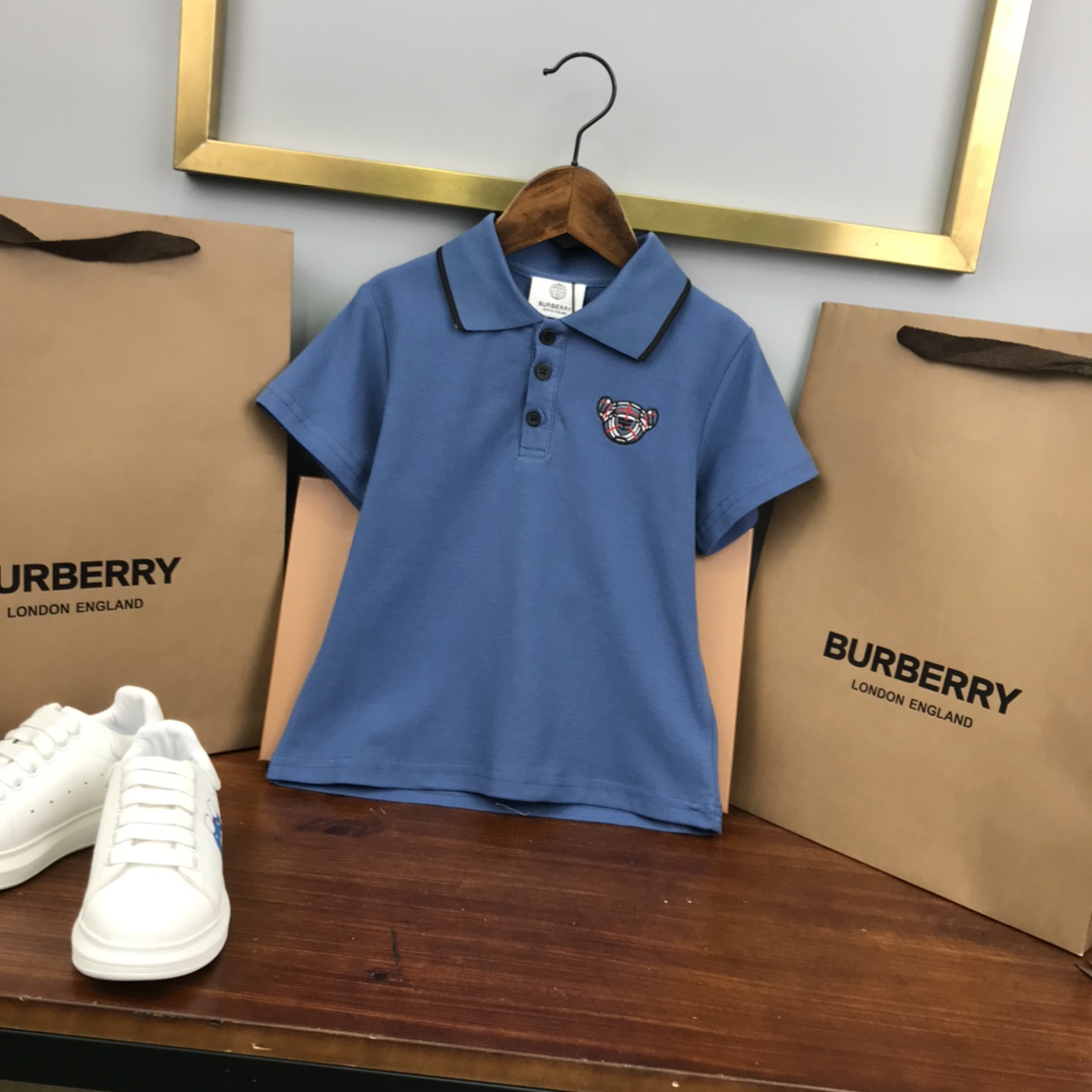 Burberry 2022 New Children Polo Shirt