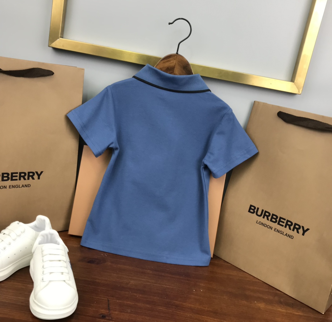 Burberry 2022 New Children Polo Shirt