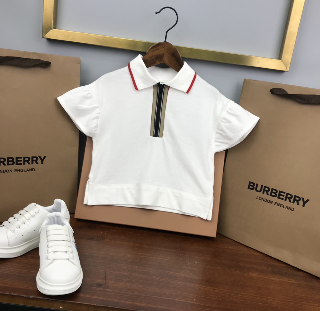 Burberry 2022 New Children Polo Shirt