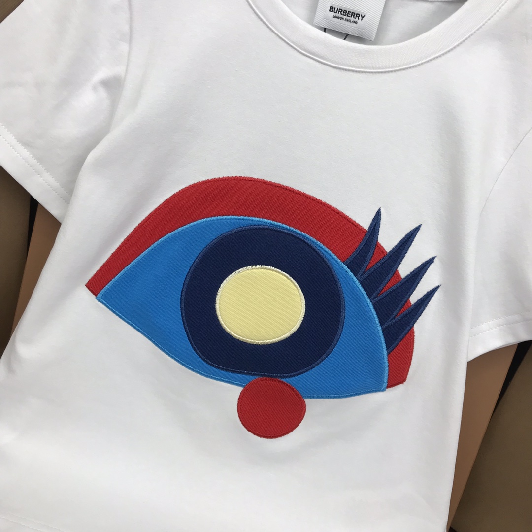 Burberry 2022 New Big Eye Children T-shirt