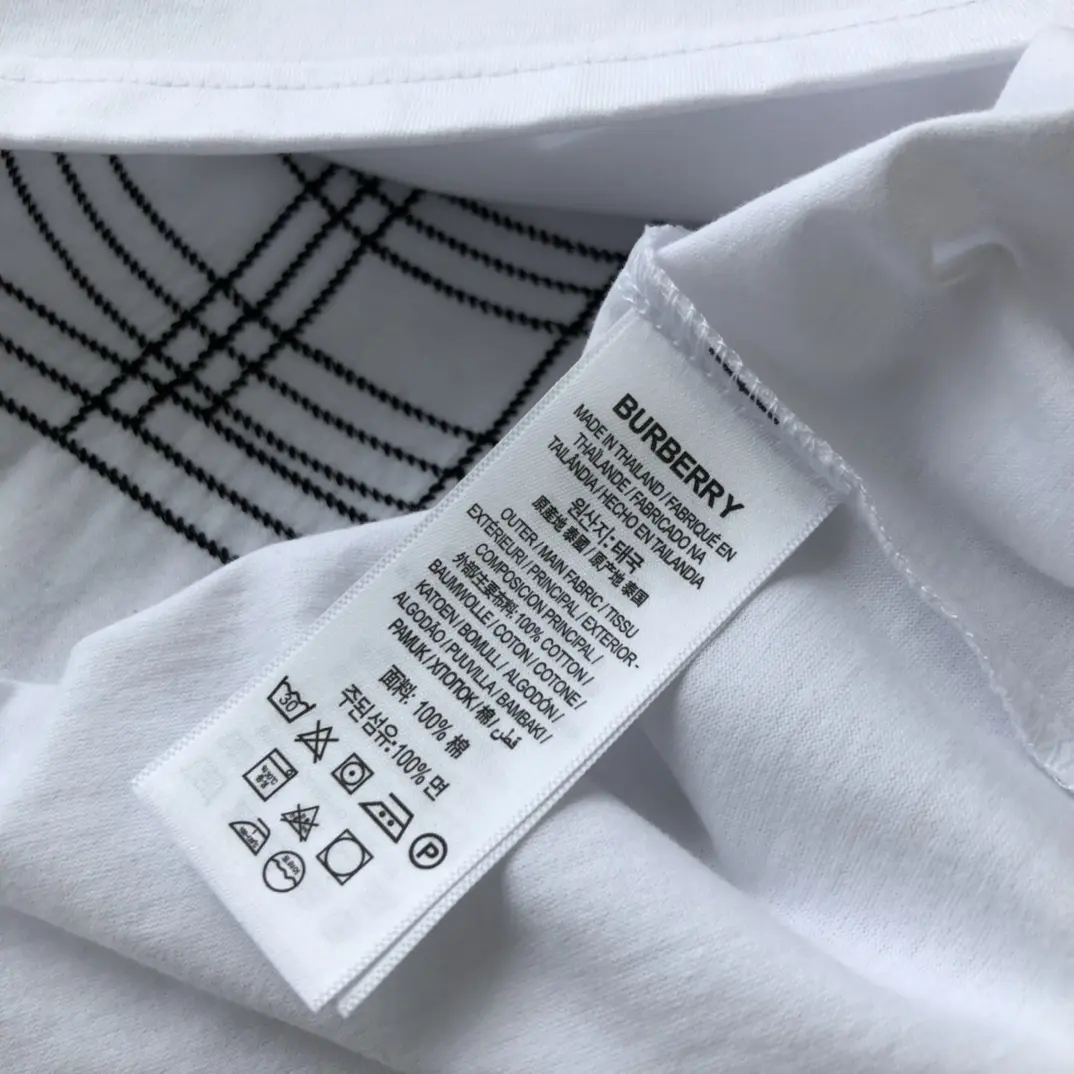 BURBERRY 2022 new arrival embroidery T-shirt