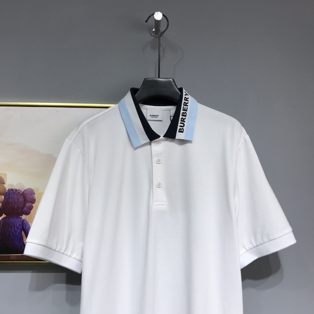 Burberry 2021SS Striped Loose POLO