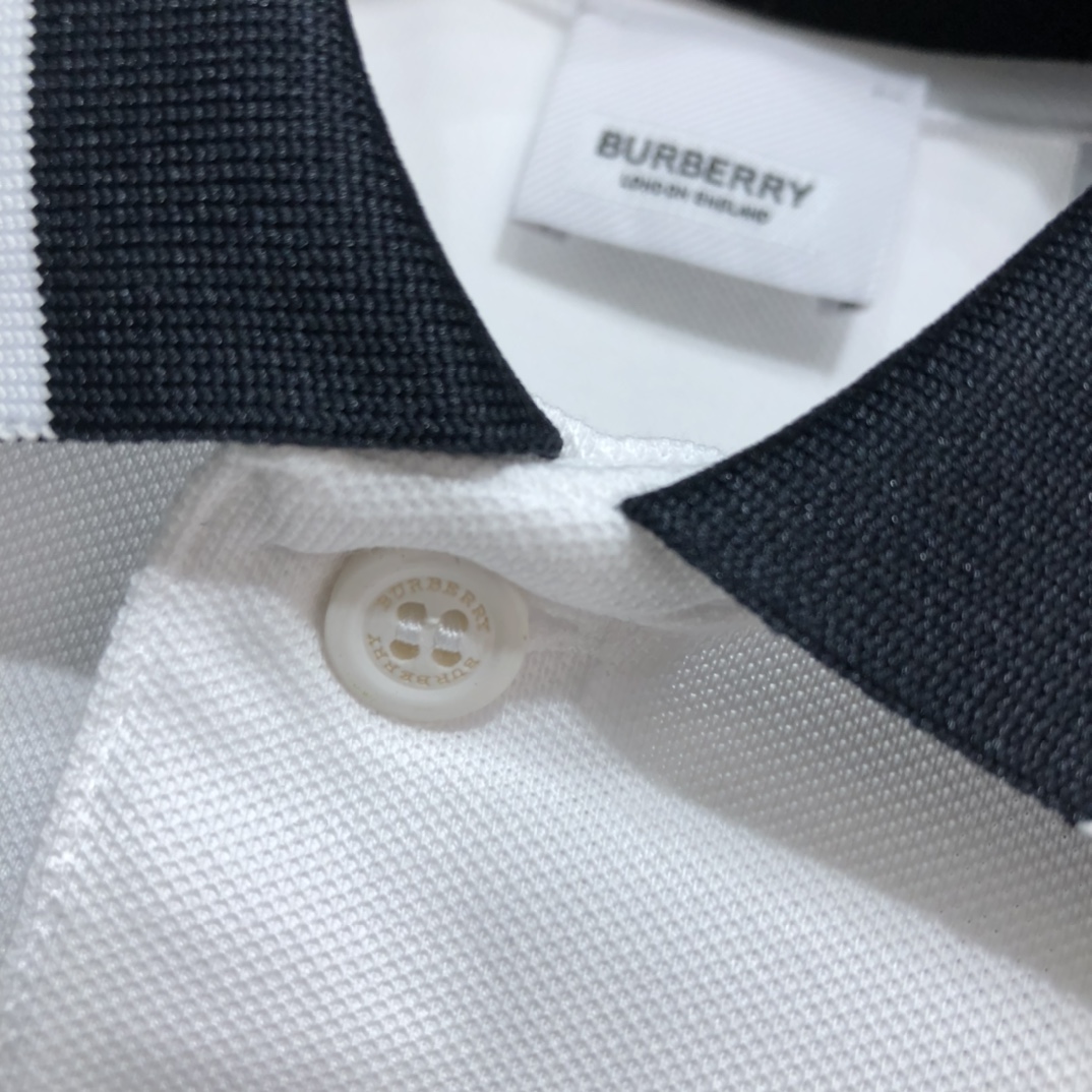 Burberry 2021SS Striped Loose POLO