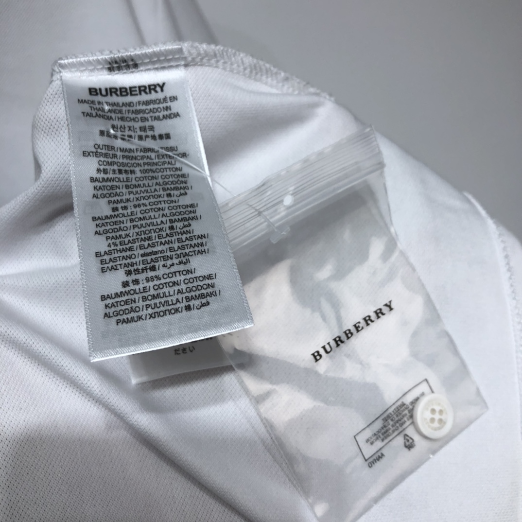 Burberry 2021SS Striped Loose POLO