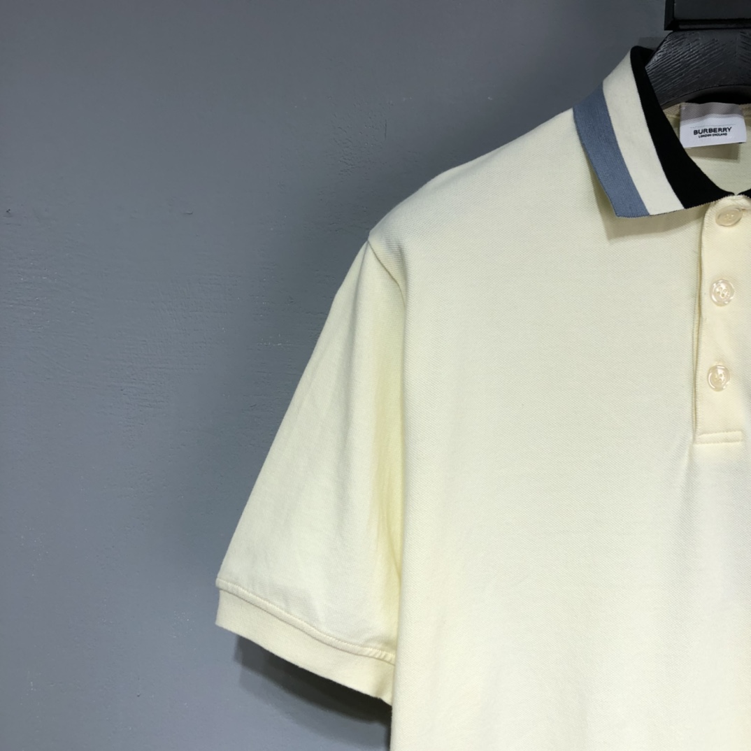 Burberry 2021SS Striped Loose POLO