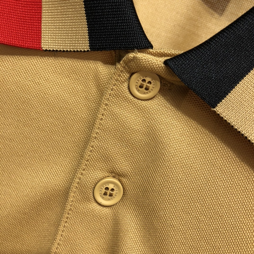 Burberry 2021SS Striped Loose POLO