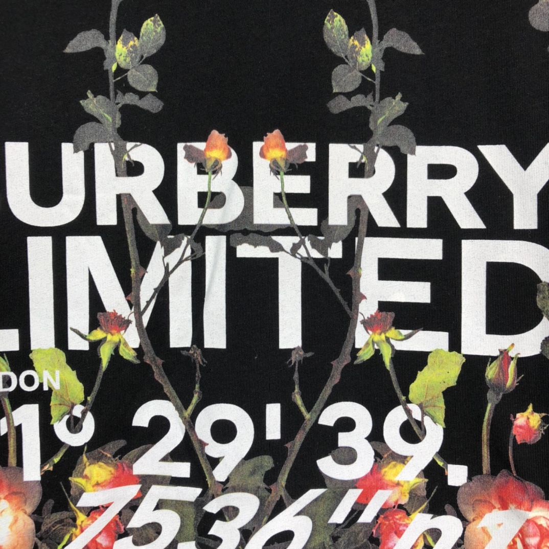 Burberry 2021ss printing short sleeve shirt