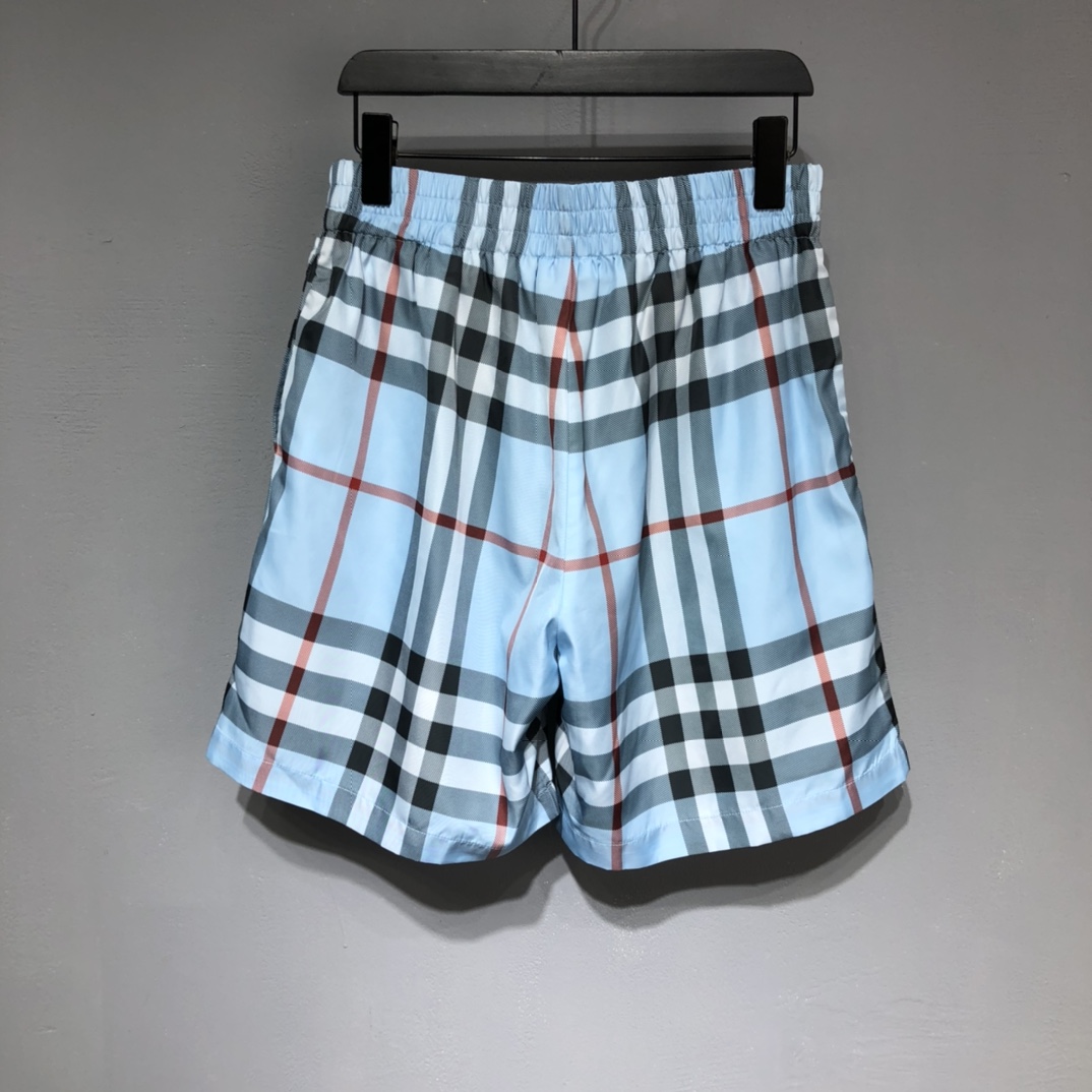 Burberry 2021SS plaid Drawstring  Shorts