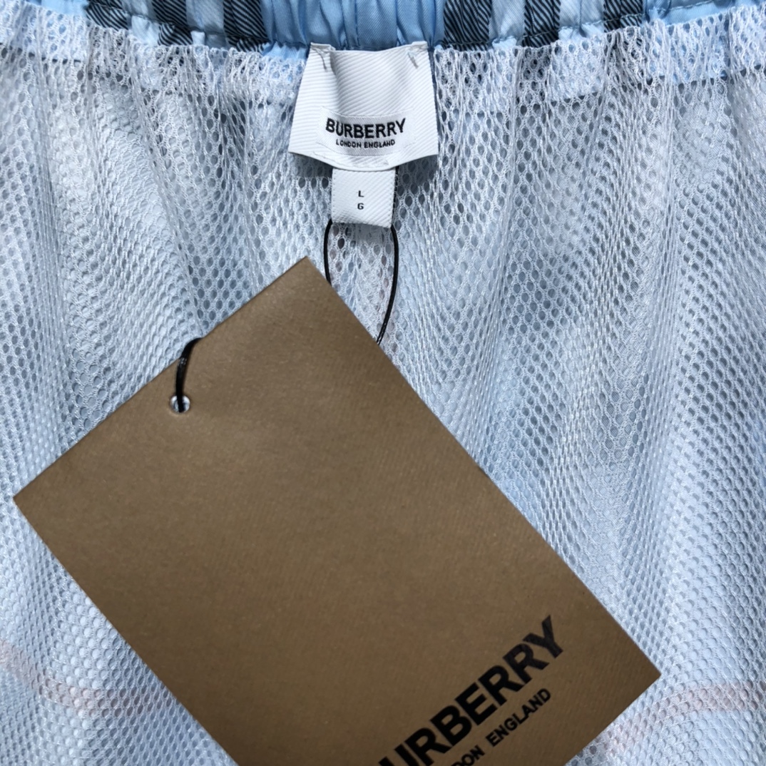 Burberry 2021SS plaid Drawstring  Shorts
