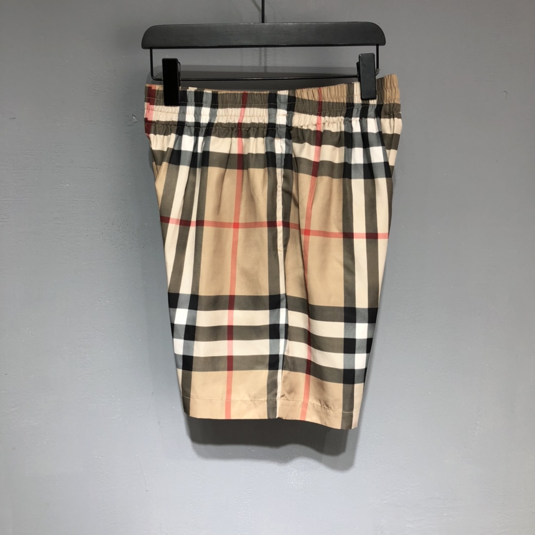 Burberry 2021SS plaid Drawstring  Shorts