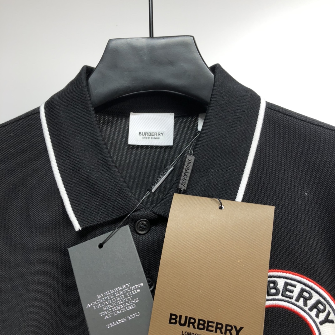 Burberry 2021SS new arrival turndown collar POLO