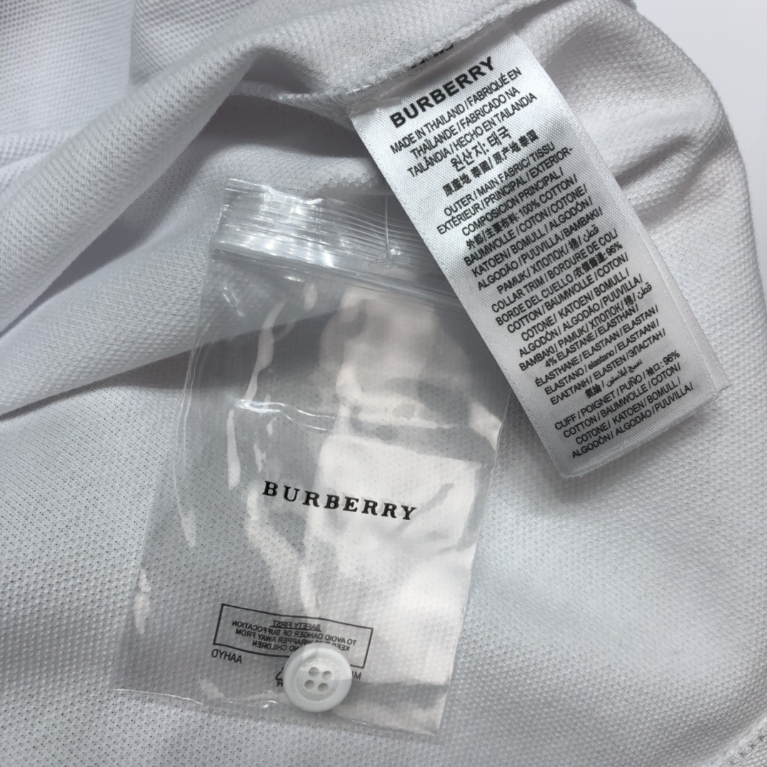 Burberry 2021SS new arrival turndown collar POLO