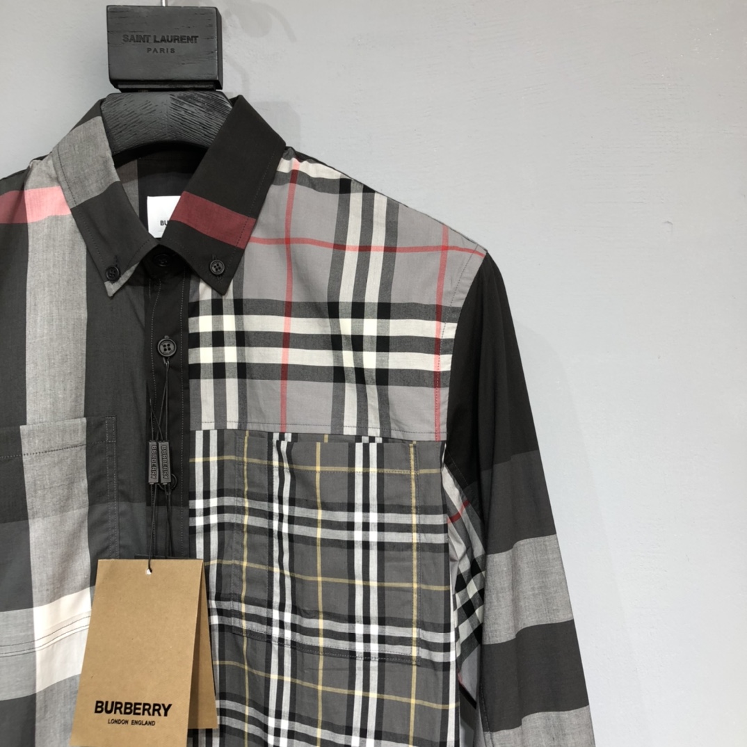 Burberry 2021SS new arrival checked shirt