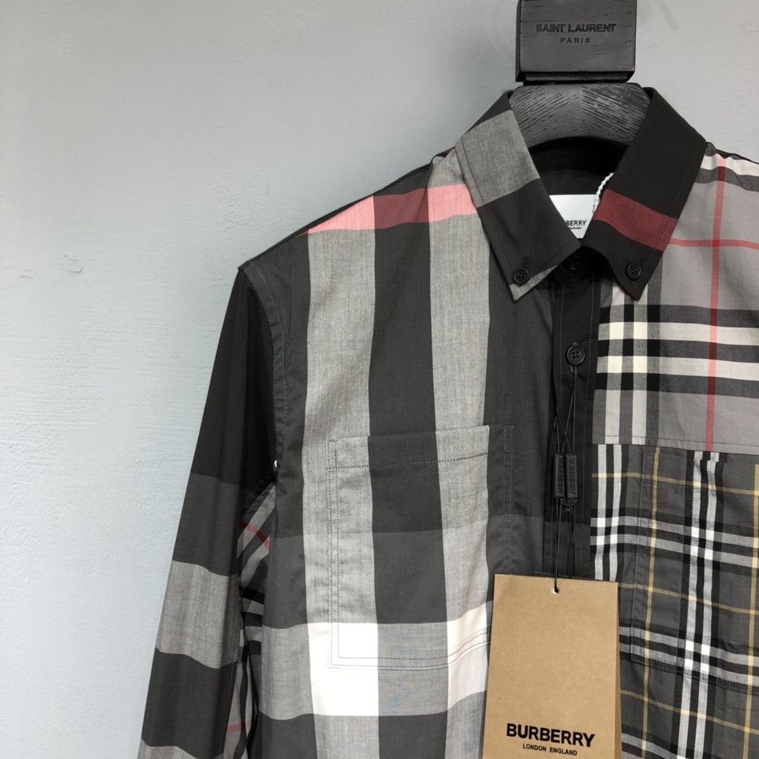 Burberry 2021SS new arrival checked shirt