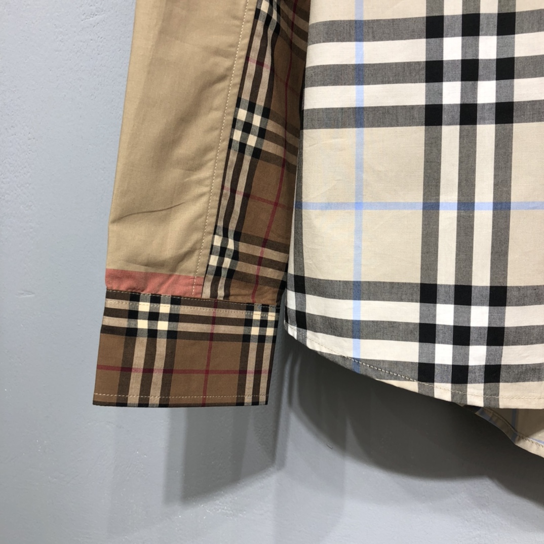 Burberry 2021SS new arrival checked shirt