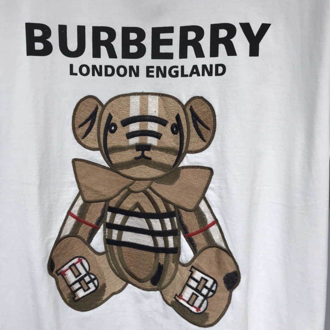 Burberry 2021ss little bear short sleeve shirt