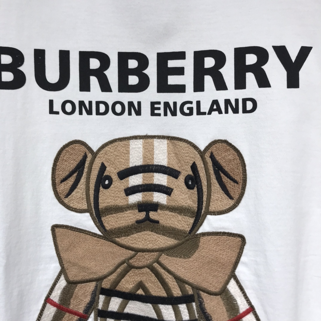 Burberry 2021ss little bear short sleeve shirt