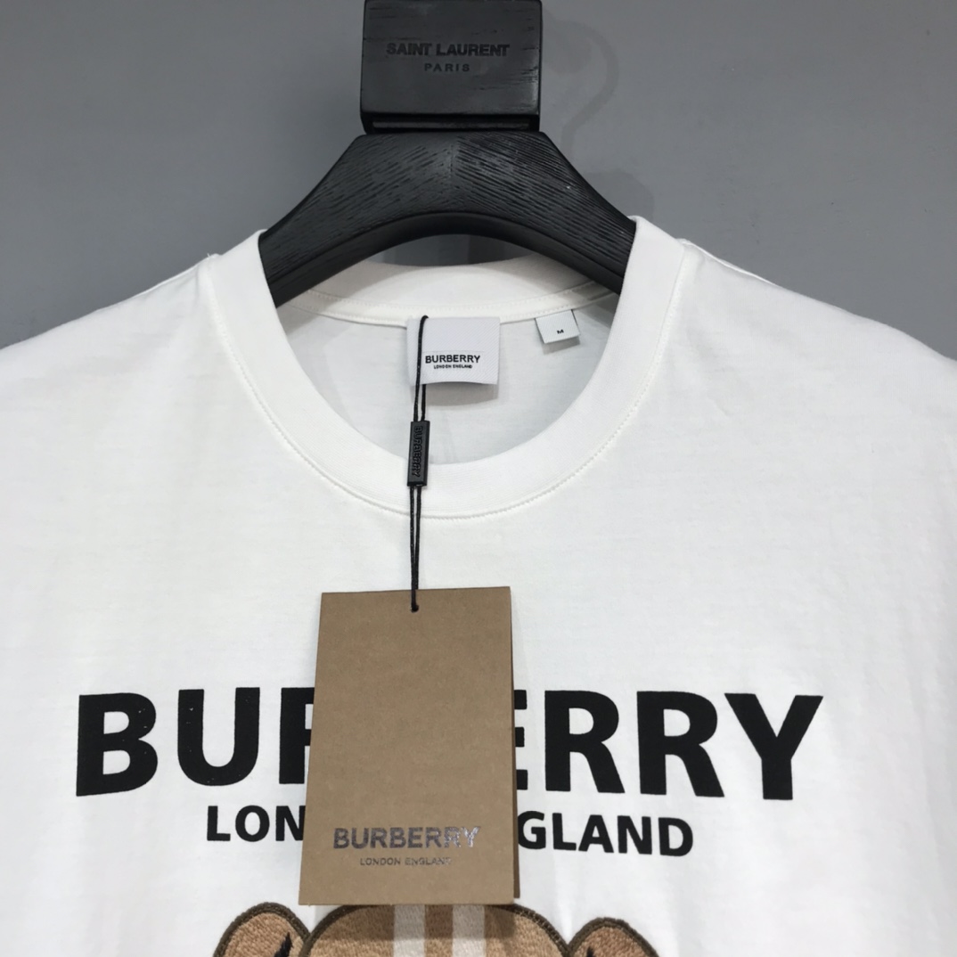 Burberry 2021ss little bear short sleeve shirt