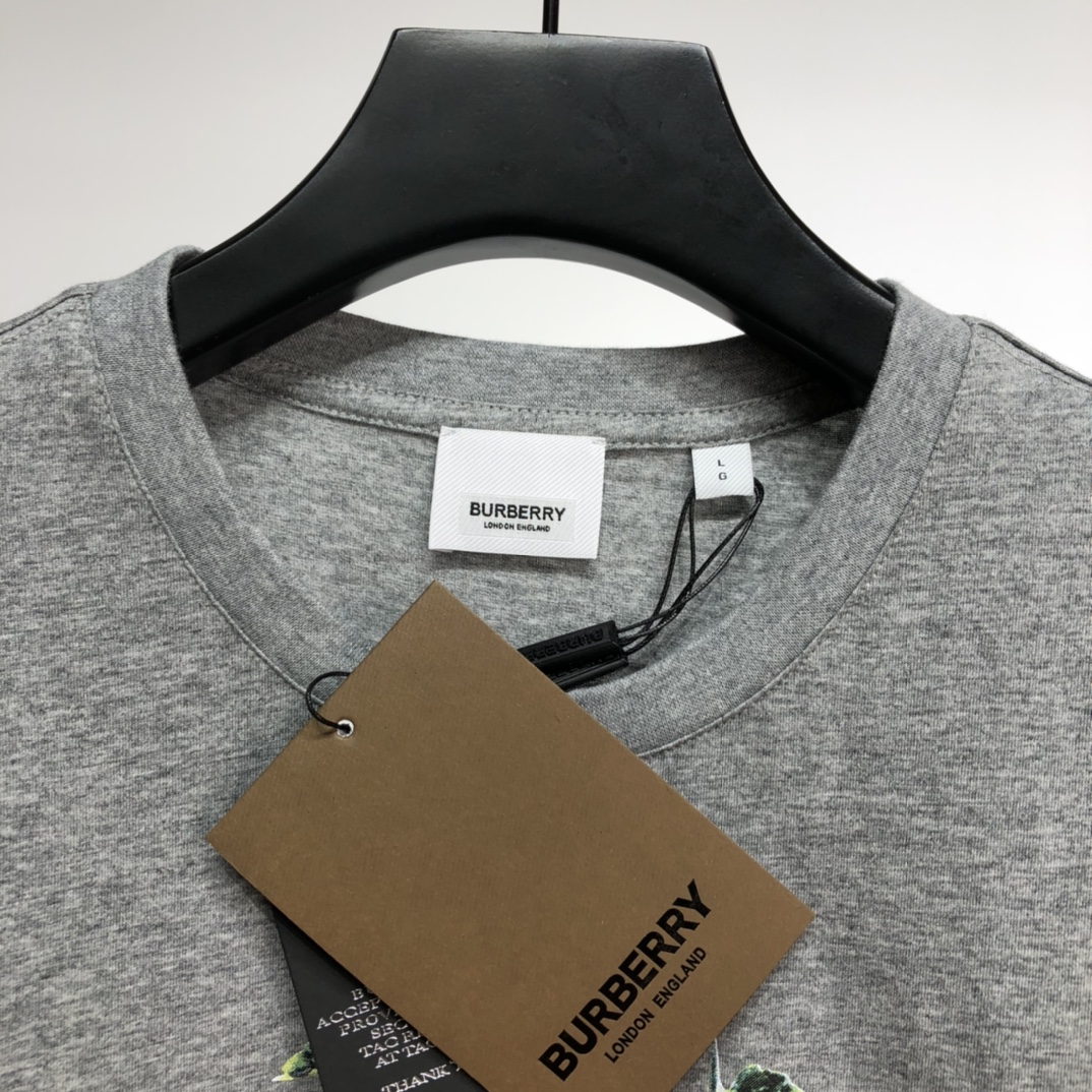 Burberry 2021ss letter printing T-Shirt