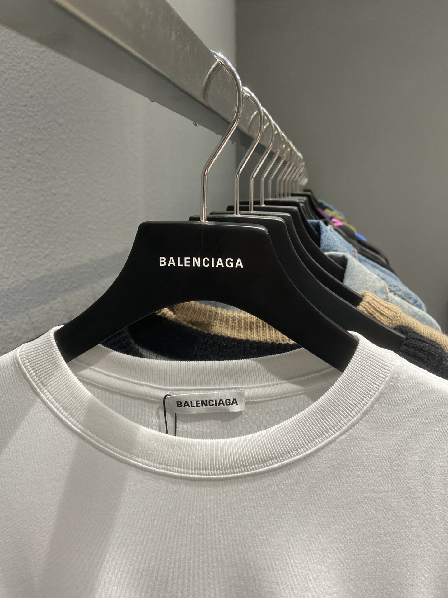 Balenciaga T-Shirt This is The New in White