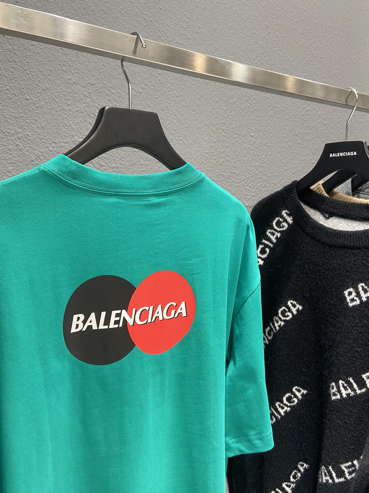 Balenciaga T-Shirt Quest in Green