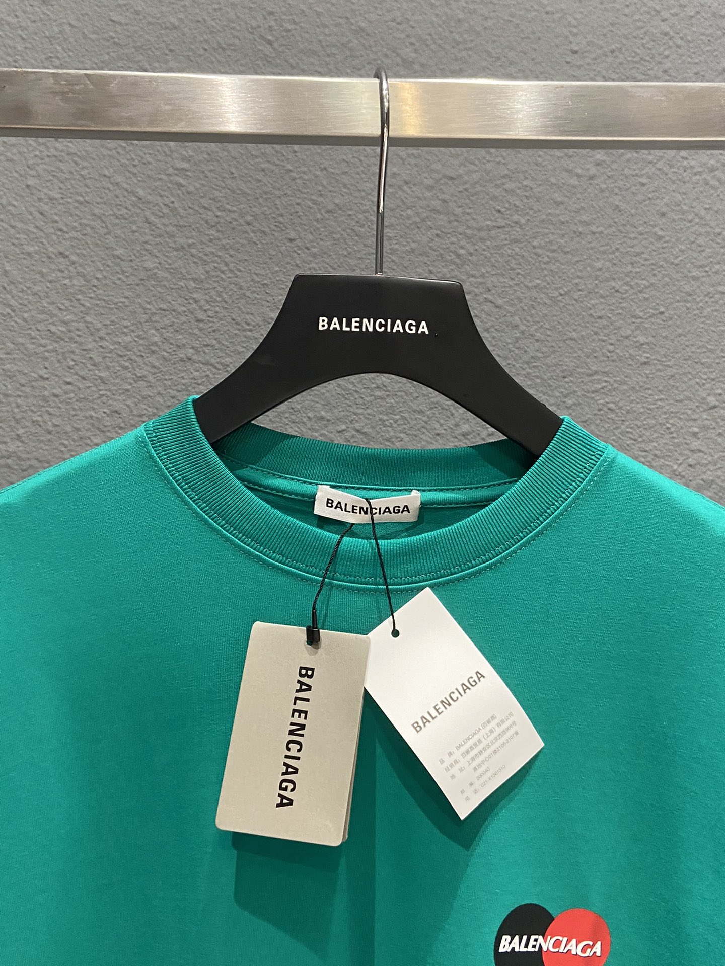 Balenciaga T-Shirt Quest in Green