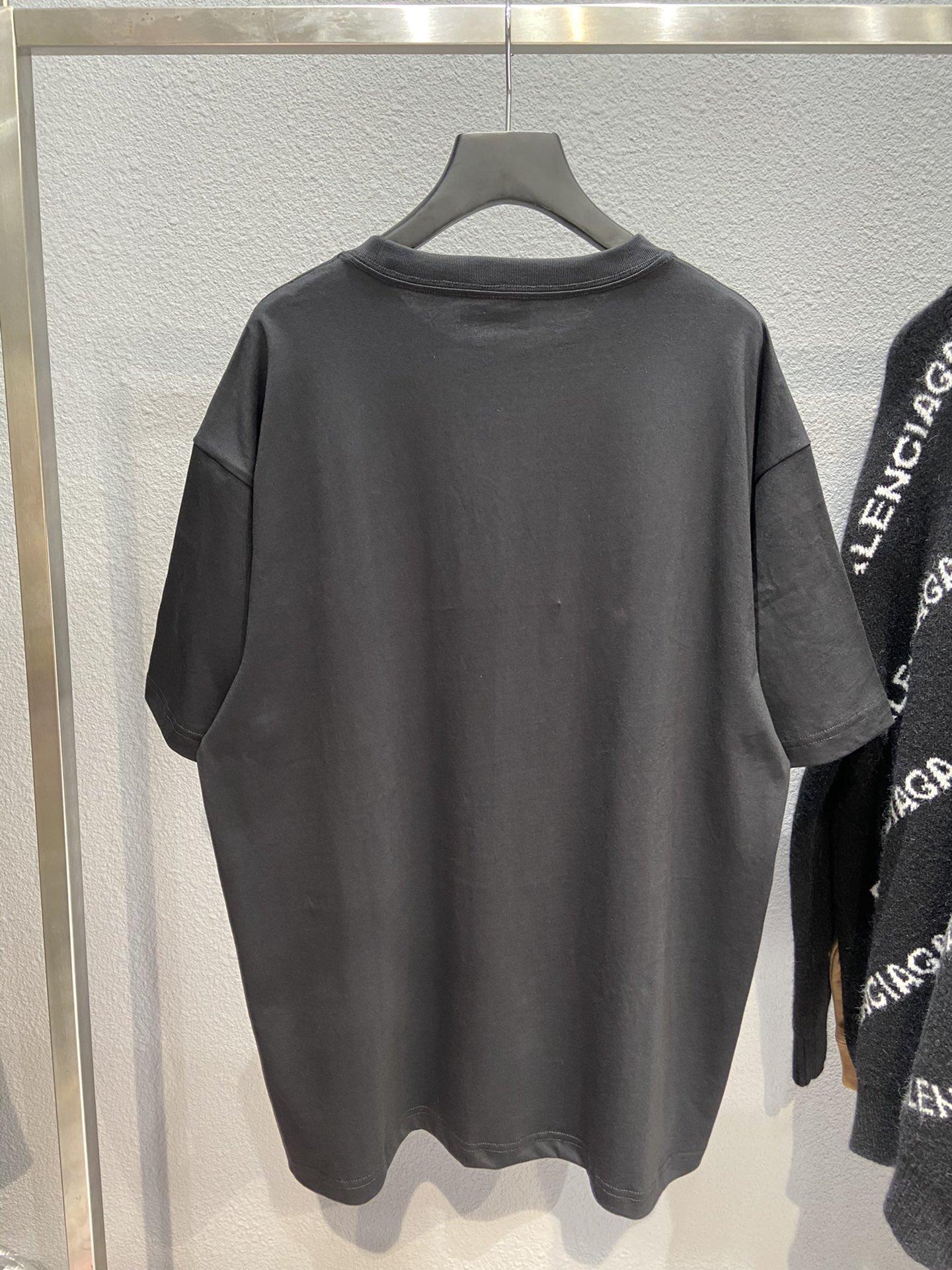 Balenciaga T-Shirt Quest in Black