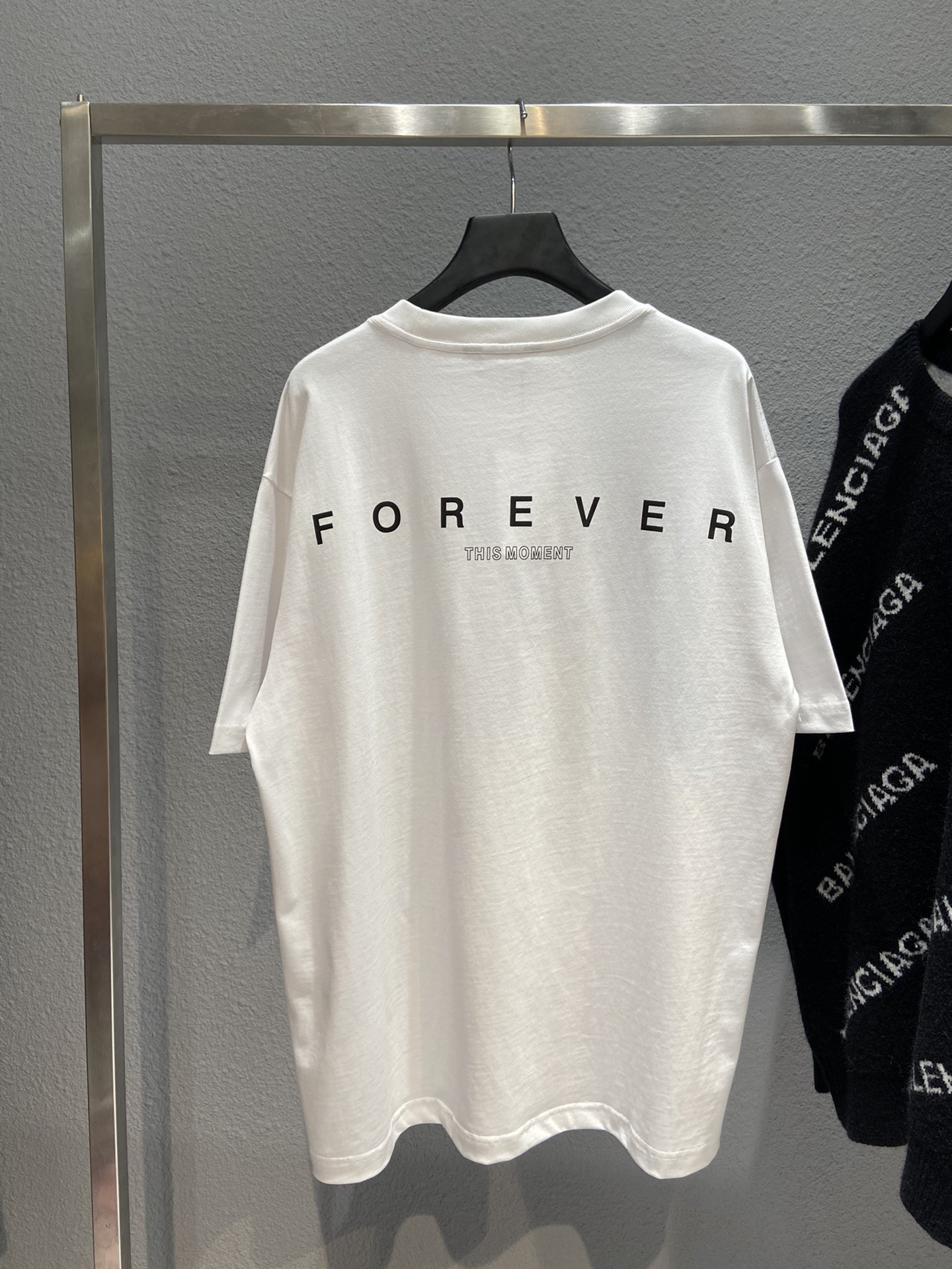 Balenciaga T-Shirt Printed in White