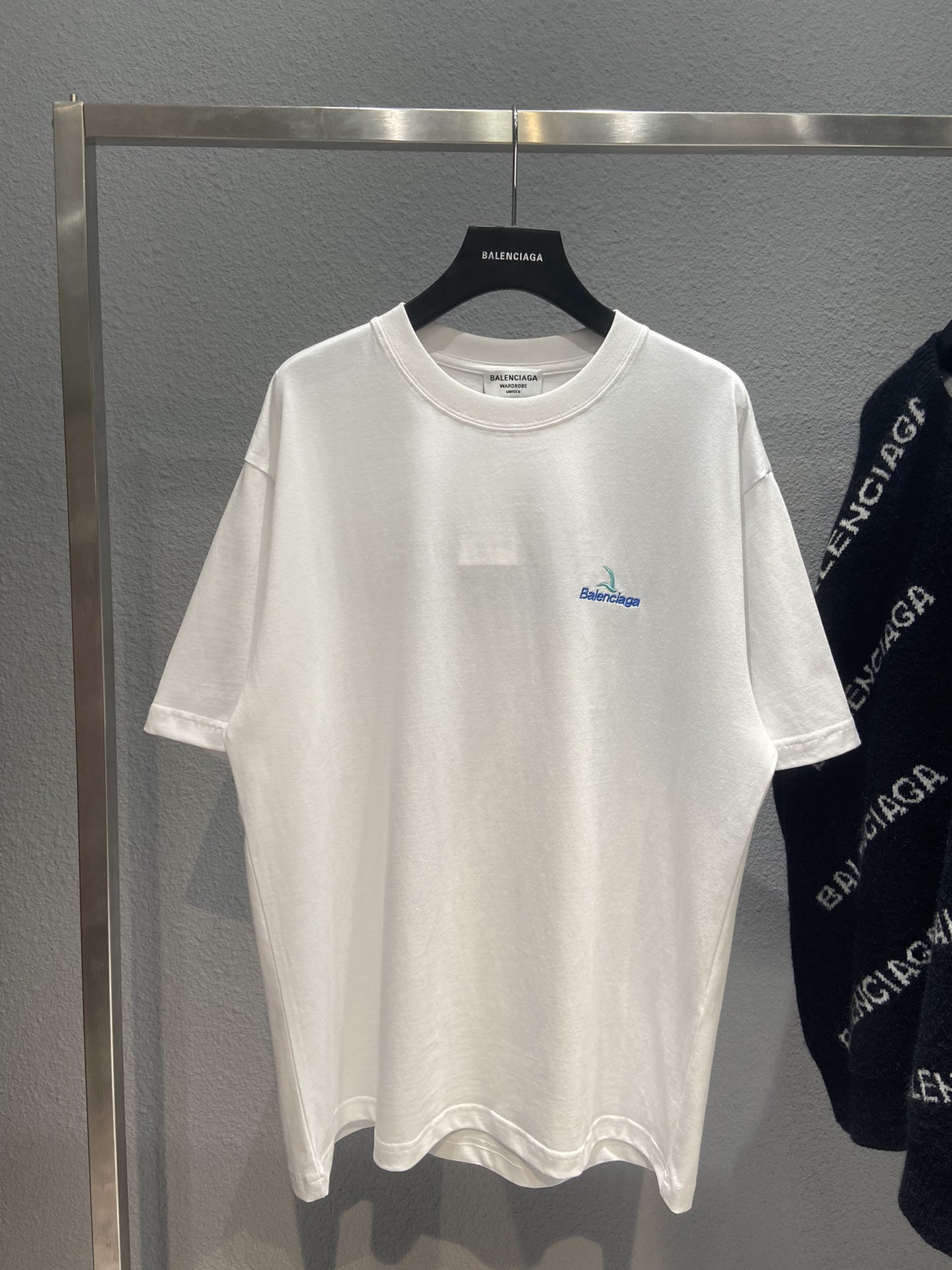 Balenciaga T-Shirt Printed in White