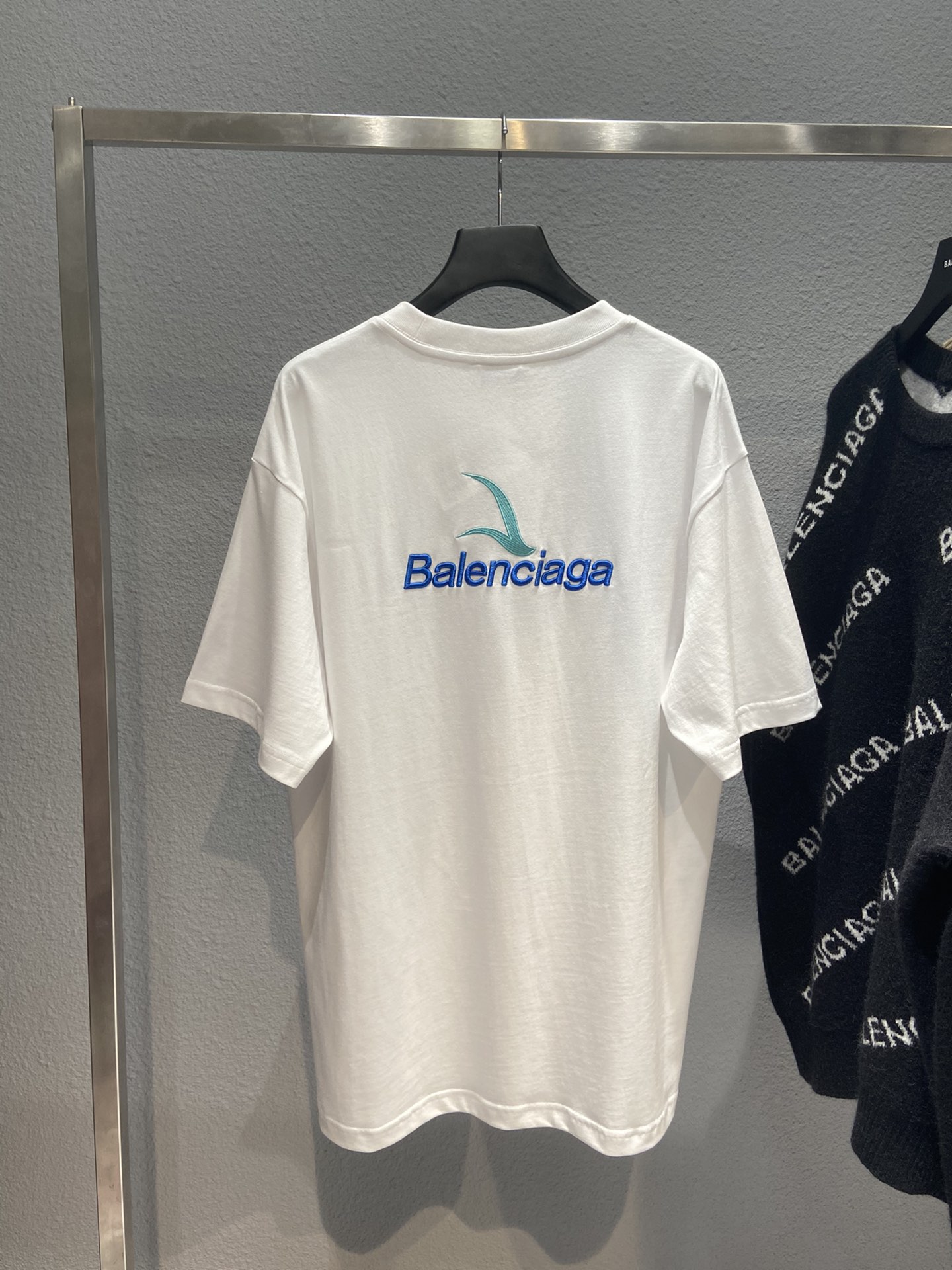 Balenciaga T-Shirt Printed in White