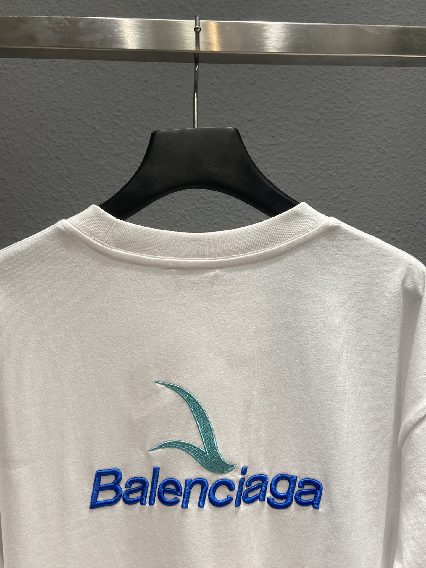 Balenciaga T-Shirt Printed in White