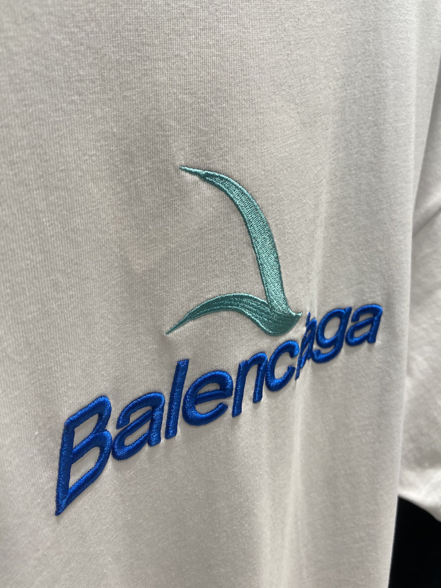 Balenciaga T-Shirt Printed in White