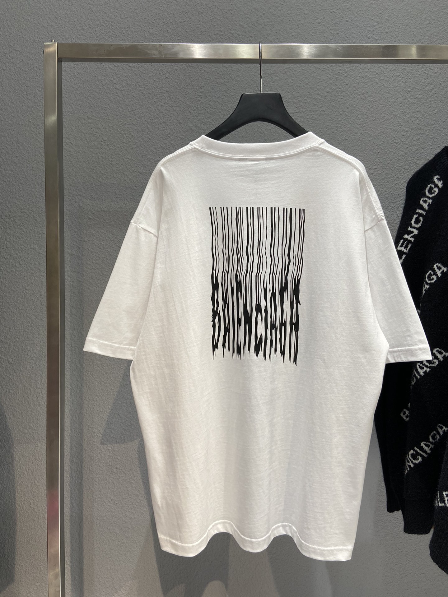 Balenciaga T-Shirt Printed in White