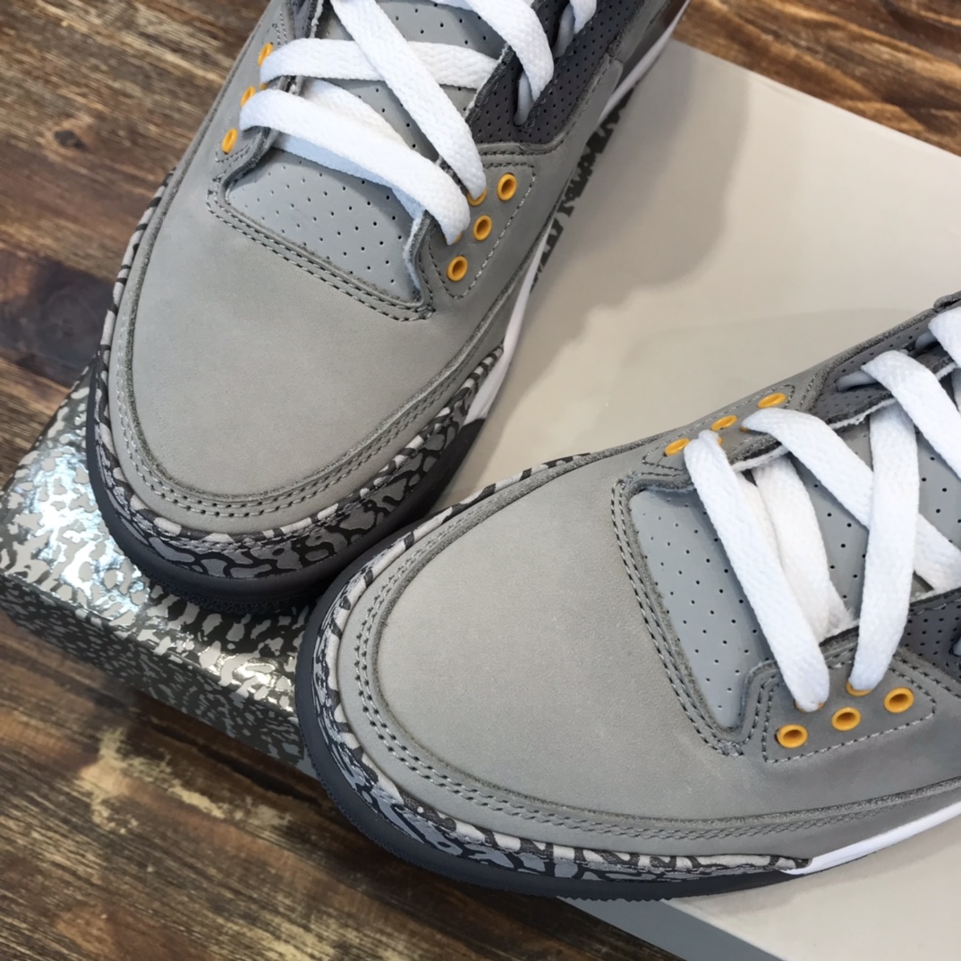 Nike Sneaker Air Jordan 3 Retro ＂Cool Grey＂