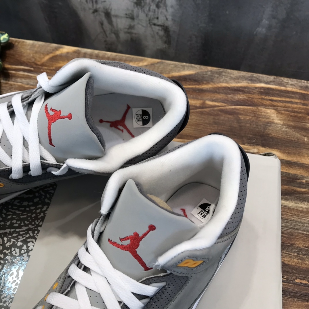 Nike Sneaker Air Jordan 3 Retro ＂Cool Grey＂
