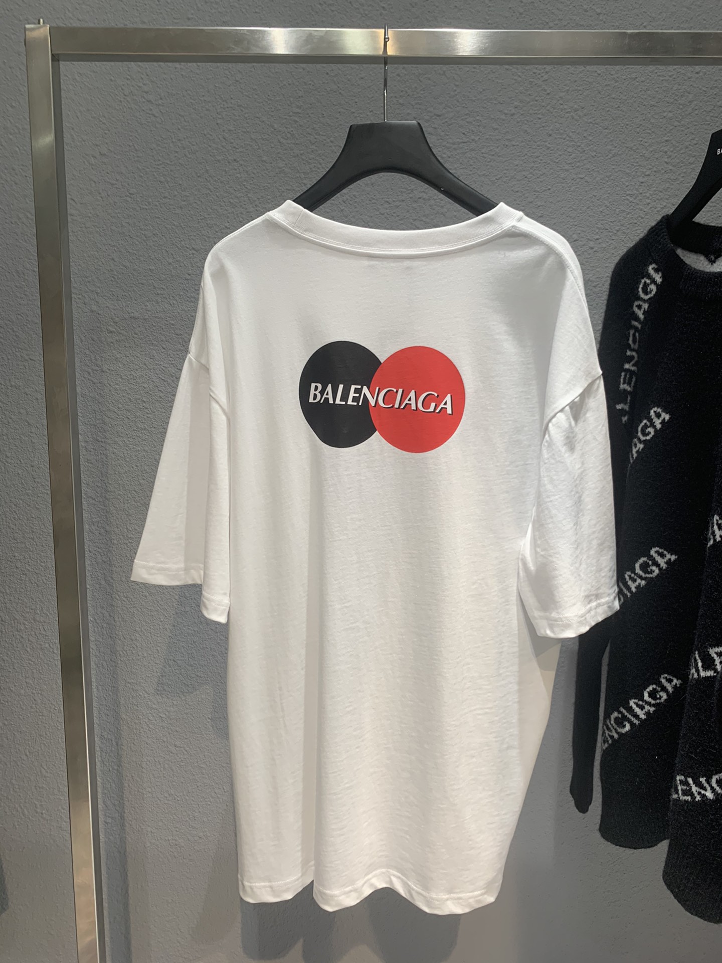 Balenciaga T-Shirt Printed in White