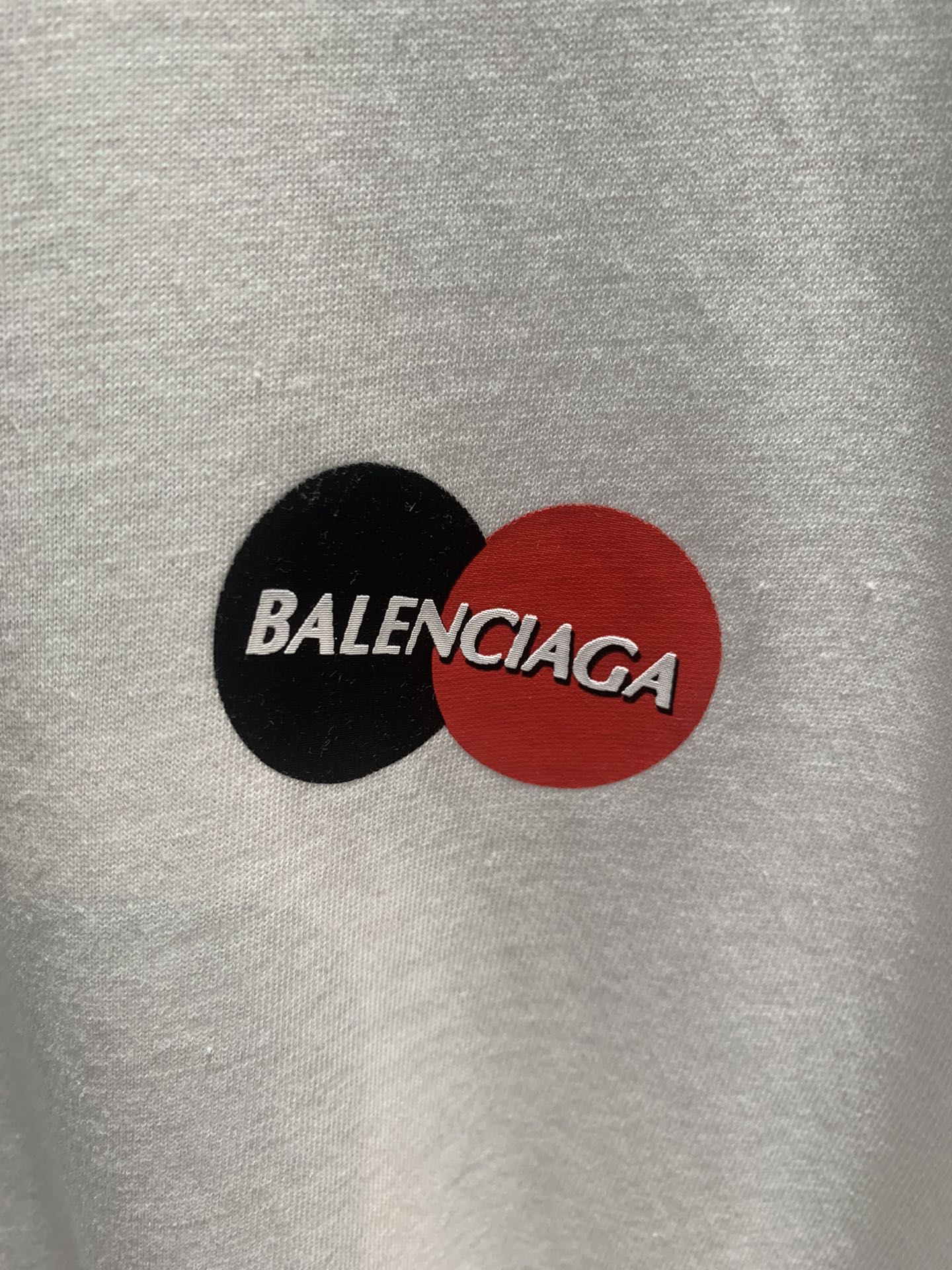 Balenciaga T-Shirt Printed in White