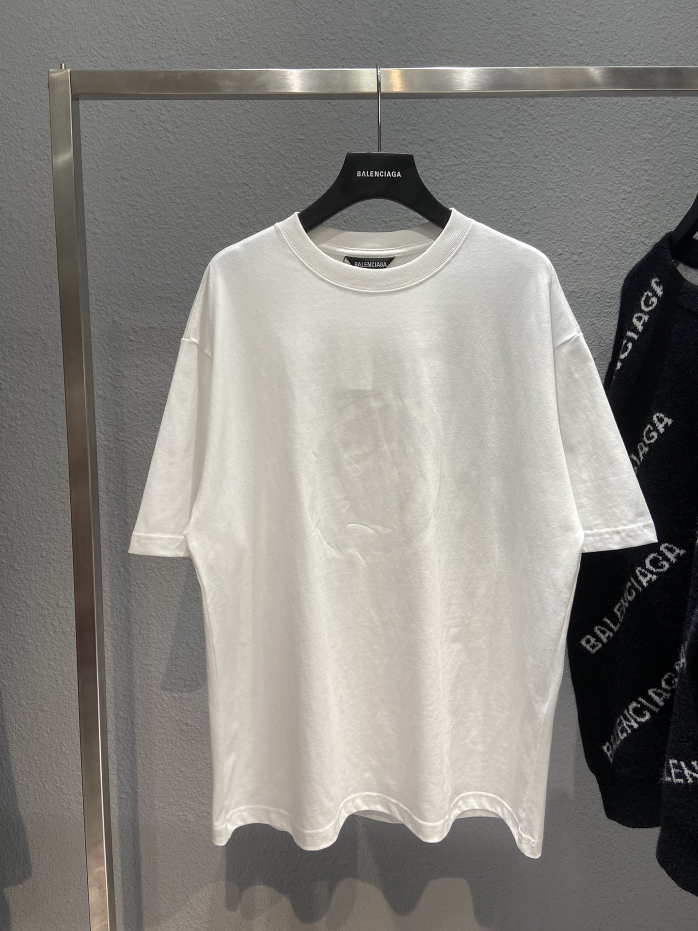 Balenciaga T-Shirt Printed in White