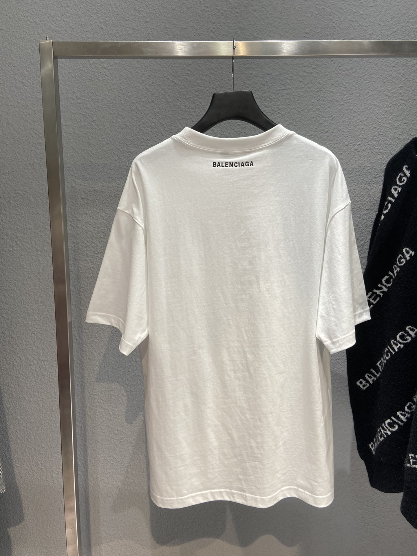 Balenciaga T-Shirt Printed in White