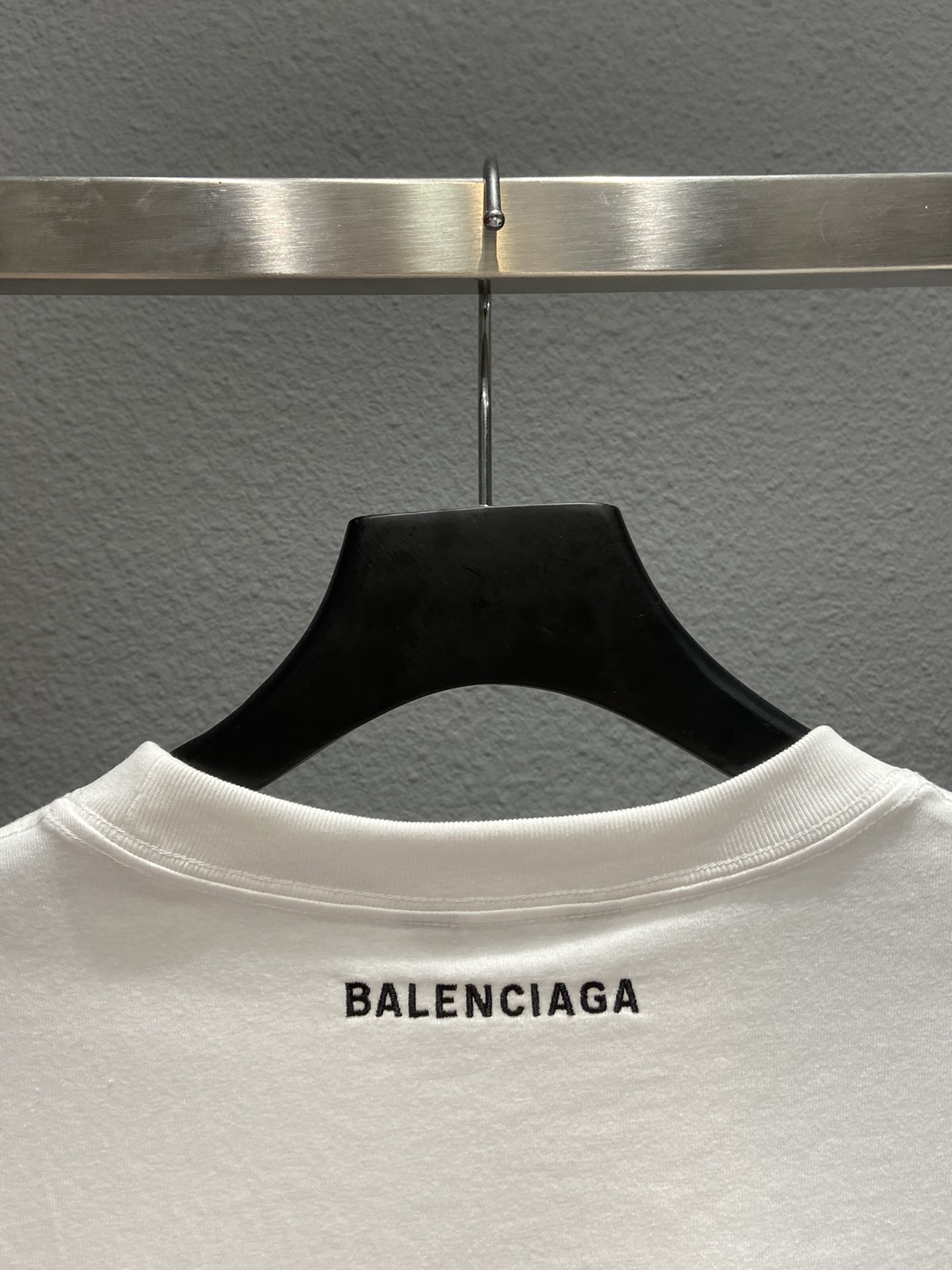 Balenciaga T-Shirt Printed in White