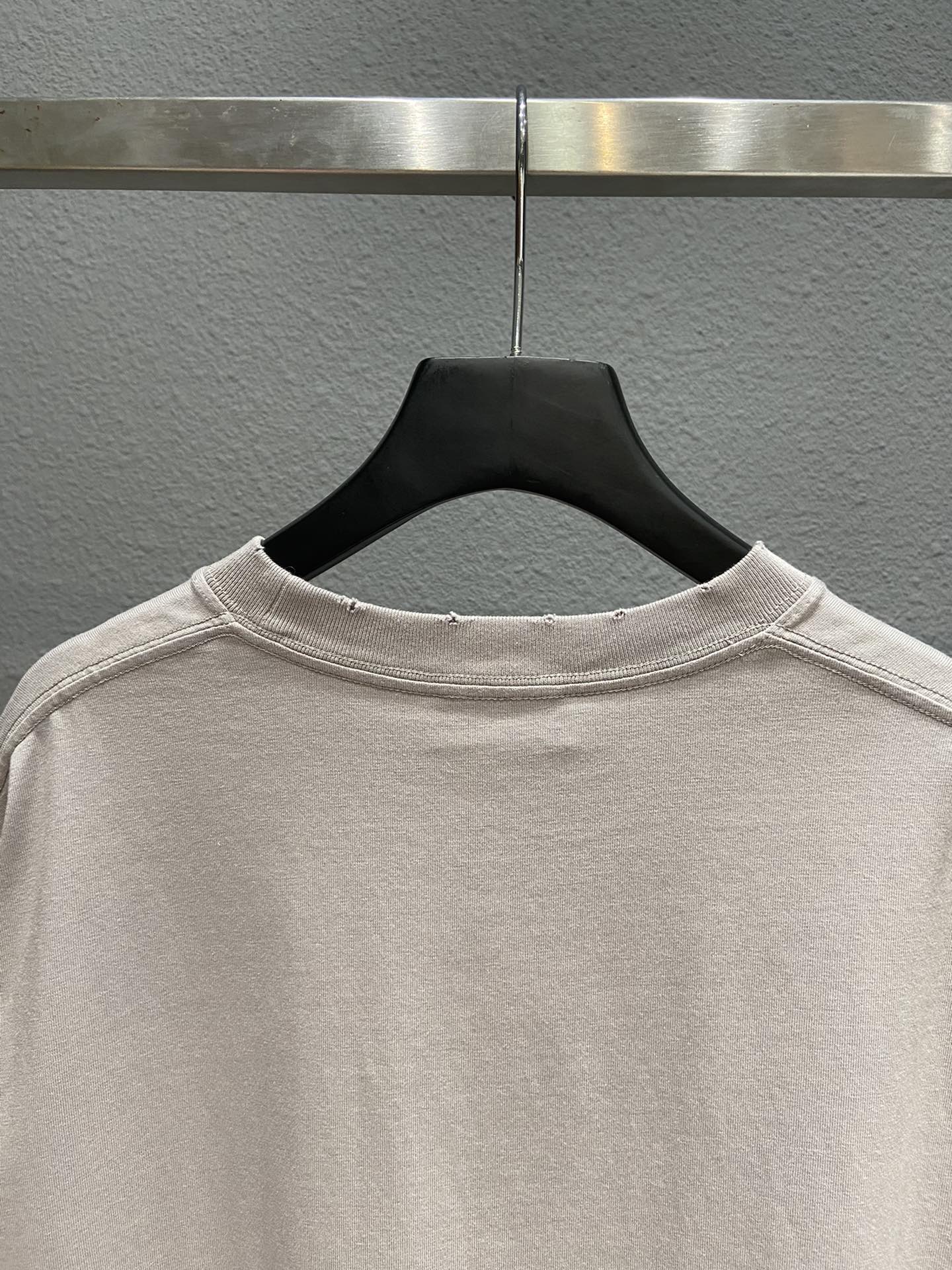 Balenciaga T-Shirt Printed in Cream