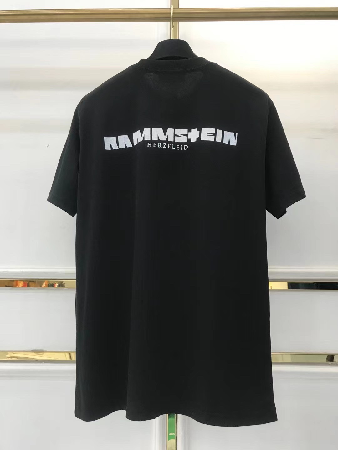 Balenciaga T-Shirt Printed in Black