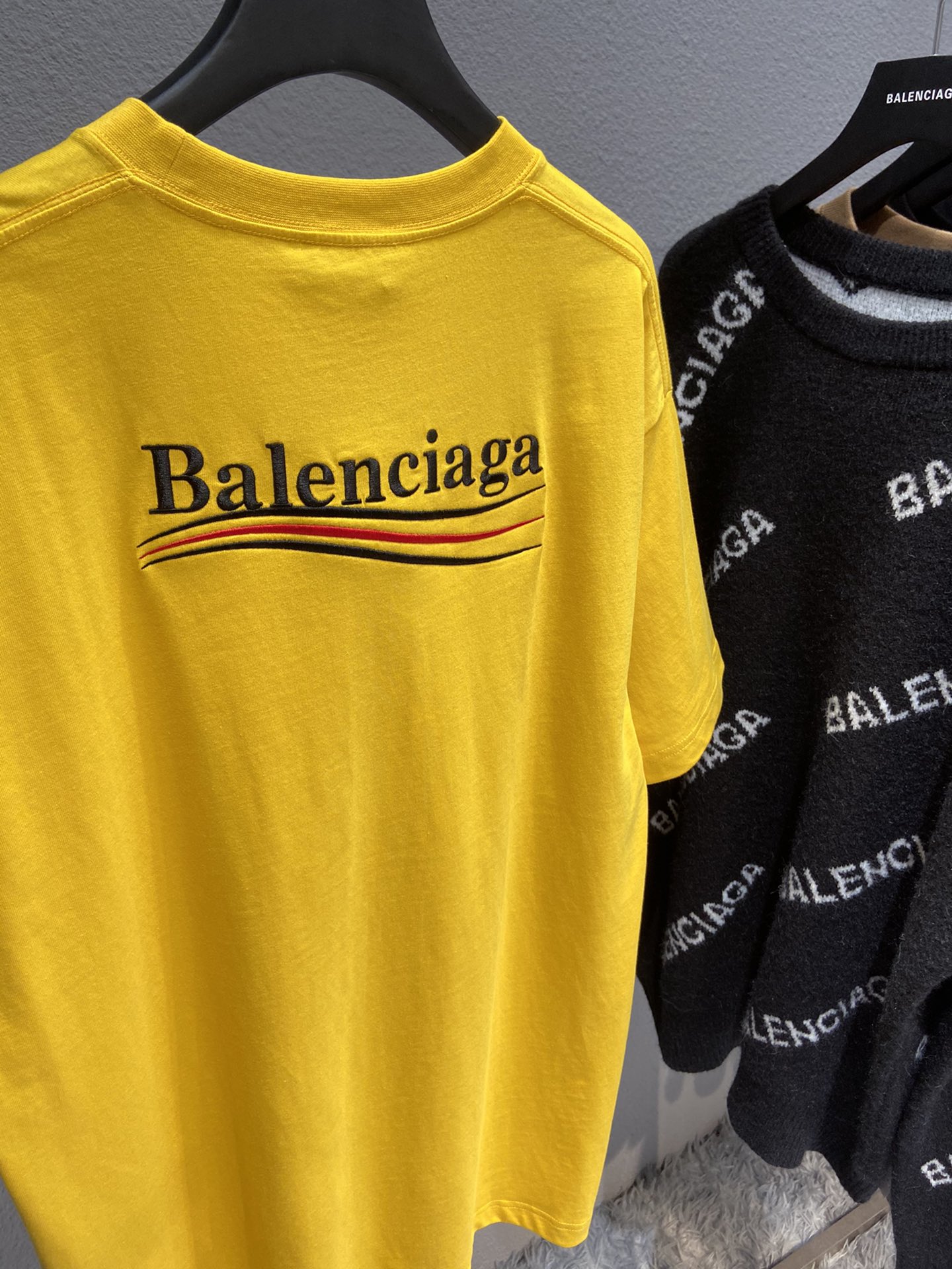 Balenciaga T-Shirt Political Campaign Large Fit 