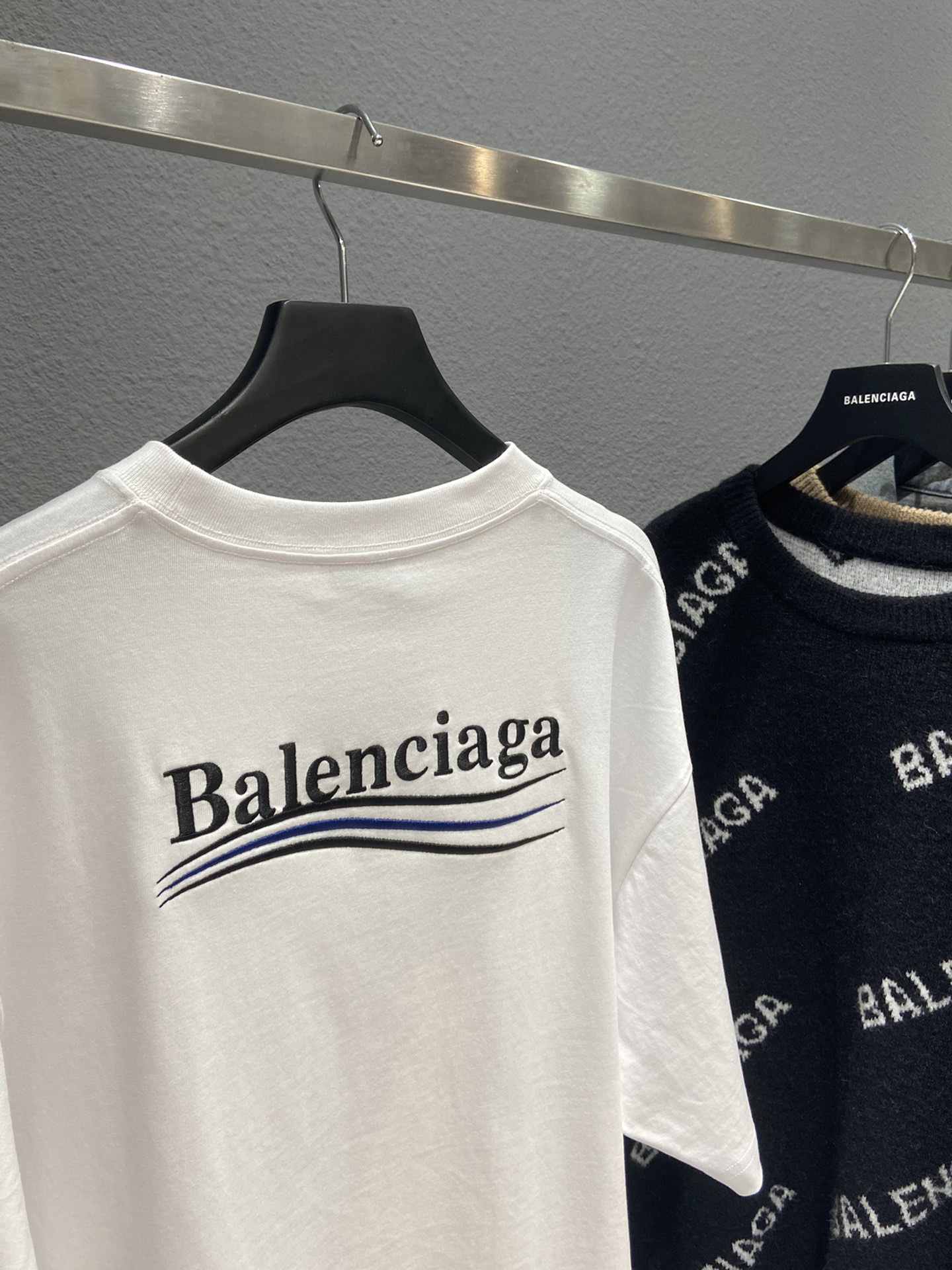 Balenciaga T-Shirt Political Campaign Large Fit 