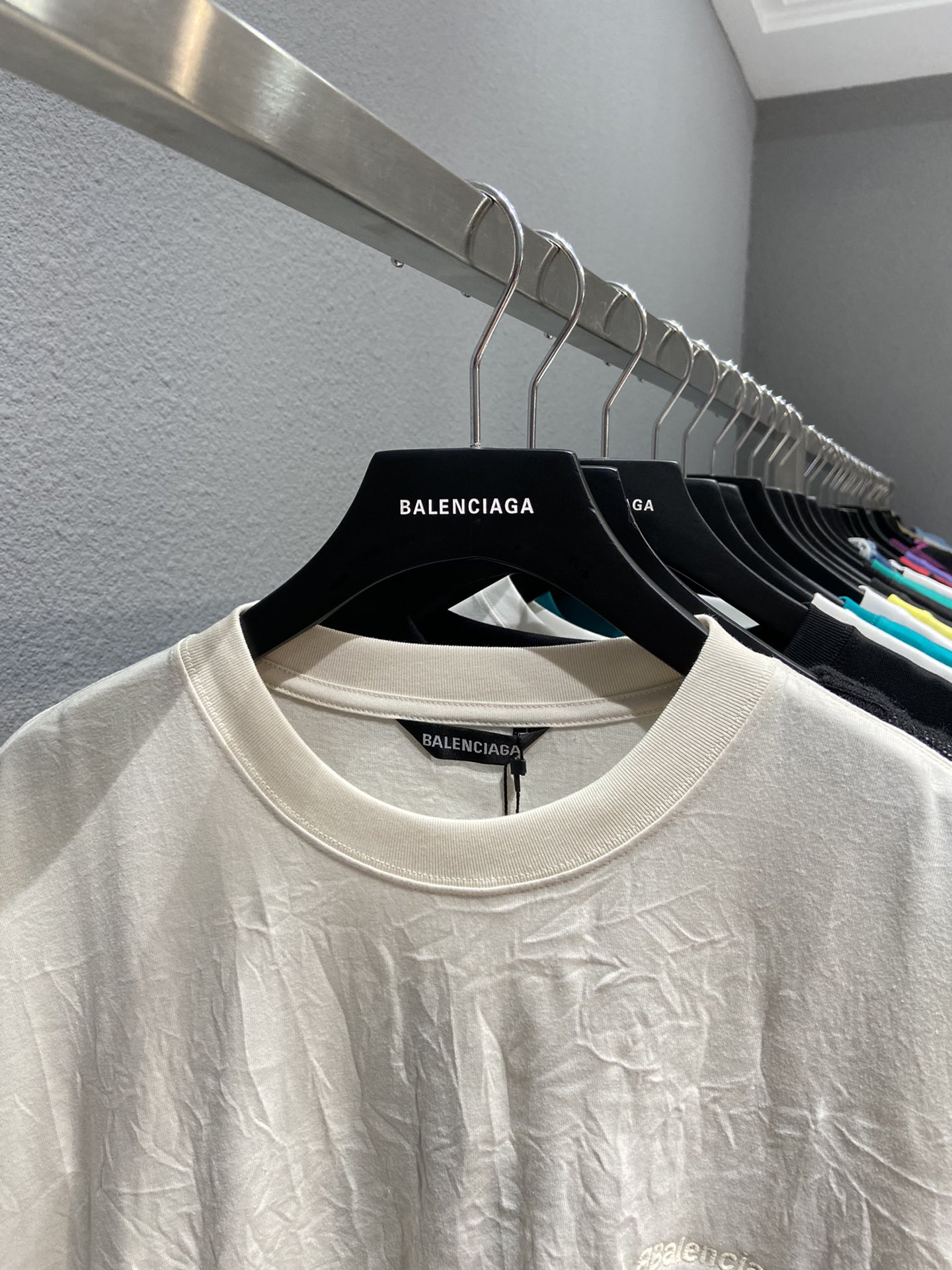 Balenciaga T-Shirt Logo Medium Fit